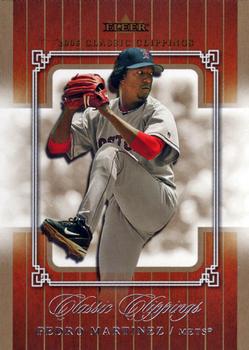 2005 Fleer Classic Clippings #71 Pedro Martinez Front