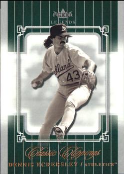 2005 Fleer Classic Clippings #96 Dennis Eckersley Front
