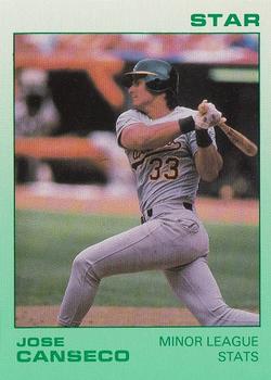 1989 Star Jose Canseco #2 Jose Canseco Front