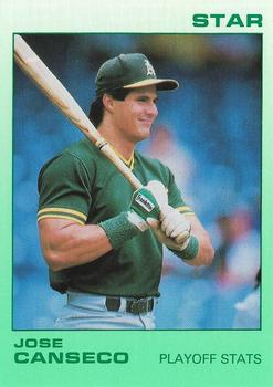 1989 Star Jose Canseco #5 Jose Canseco Front