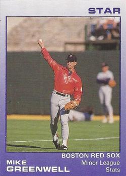 1989 Star Mike Greenwell Purple #2 Mike Greenwell Front