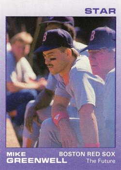 1989 Star Mike Greenwell Purple #10 Mike Greenwell Front