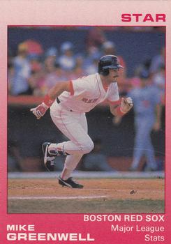 1989 Star Mike Greenwell Red #3 Mike Greenwell Front