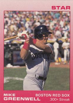 1989 Star Mike Greenwell Red #5 MIke Greenwell Front