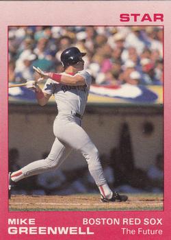1989 Star Mike Greenwell Red #10 Mike Greenwell  Front