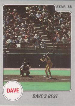 1988 Star Dave Winfield #10 Dave Winfield Front