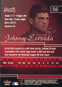 2005 Fleer Showcase #56 Johnny Estrada Back