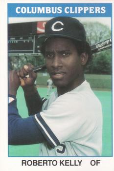 1987 TCMA Columbus Clippers #22 Roberto Kelly Front