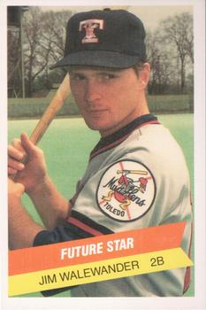 1987 TCMA International League All-Stars #17 Jim Walewander Front