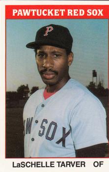 1987 TCMA Pawtucket Red Sox #19 LaSchelle Tarver Front