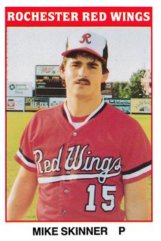 1987 TCMA Rochester Red Wings #9 Mike Skinner Front