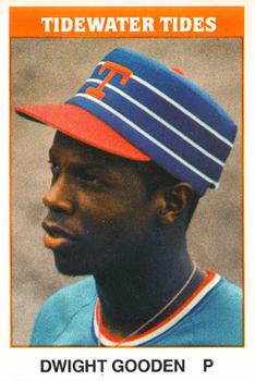 1987 TCMA Tidewater Tides #30 Dwight Gooden Front