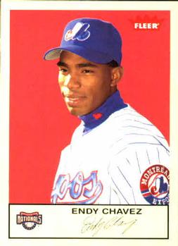 2005 Fleer Tradition #179 Endy Chavez Front