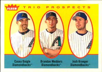 2005 Fleer Tradition #302 Casey Daigle / Brandon Medders / Josh Kroeger Front