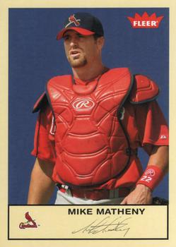 2005 Fleer Tradition #57 Mike Matheny Front