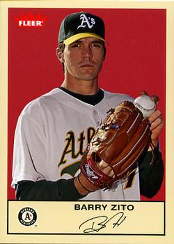 2005 Fleer Tradition #153 Barry Zito Front