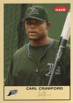 2005 Fleer Tradition #274 Carl Crawford Front