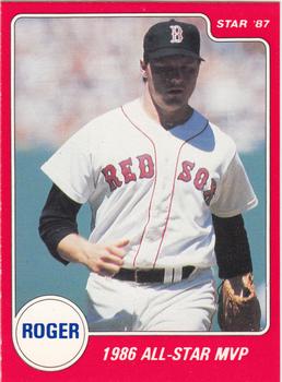 1987 Star Roger Clemens #5 Roger Clemens Front