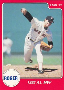 1987 Star Roger Clemens #7 Roger Clemens Front