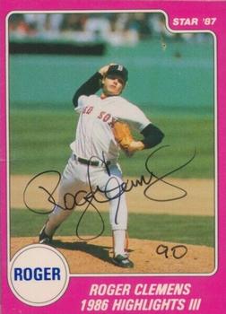 1987 Star Roger Clemens II #NNO Roger Clemens Front