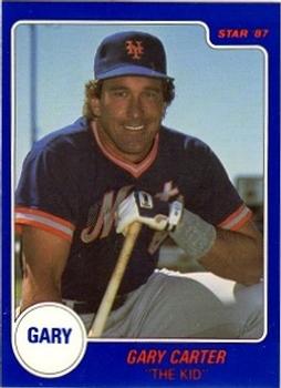 1987 Star Gary Carter #1 Gary Carter Front