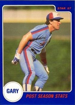 1987 Star Gary Carter #3 Gary Carter Front