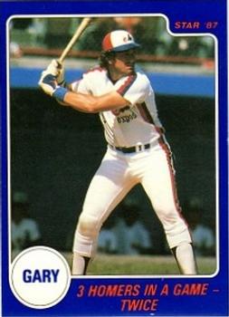 1987 Star Gary Carter #11 Gary Carter Front