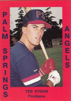 1988 Cal League #103 Ted Dyson Front