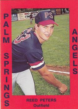 1988 Cal League #108 Reed Peters Front
