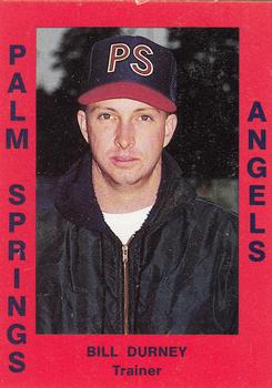 1988 Cal League #115 Bill Durney Front
