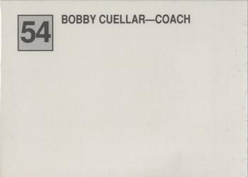 1988 Cal League #54 Bobby Cuellar Back