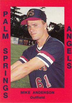 1988 Cal League #98 Mike Anderson Front