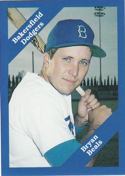 1989 Cal League #197 Bryan Beals Front