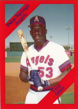 1989 Cal League #32 Troy Giles Front