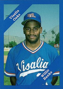 1989 Cal League #101 Willie Banks Front