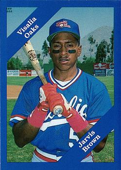 1989 Cal League #106 Jarvis Brown Front