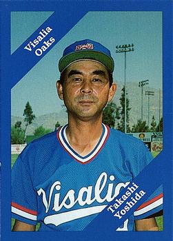1989 Cal League #120 Takashi Yoshida Front