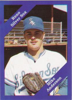 1989 Cal League #239 Mike Anderson Front