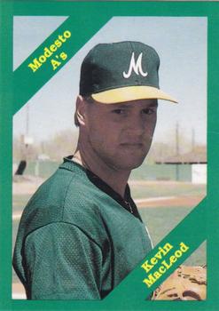 1989 Cal League #273 Kevin MacLeod Front