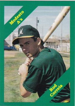 1989 Cal League #277 Rod Correia Front