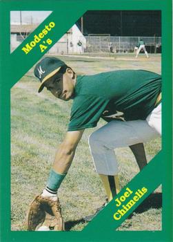 1989 Cal League #279 Joel Chimelis Front