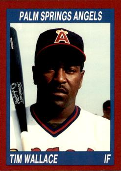 1990 Cal League #216 Tim Wallace Front