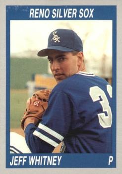 1990 Cal League #278 Jeff Whitney Front