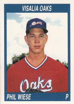 1990 Cal League #64 Phil Wiese Front