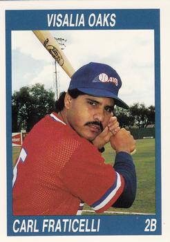 1990 Cal League #66 Carl Fraticelli Front