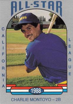 1988 Cal League All-Stars #16 Charlie Montoyo Front