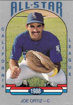 1988 Cal League All-Stars #22 Joe Ortiz Front