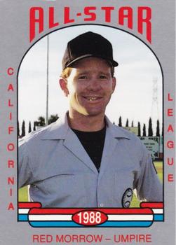 1988 Cal League All-Stars #50 Red Morrow Front