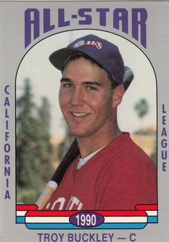 1990 Cal League All-Stars #15 Troy Buckley Front