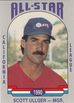 1990 Cal League All-Stars #25 Scott Ullger Front